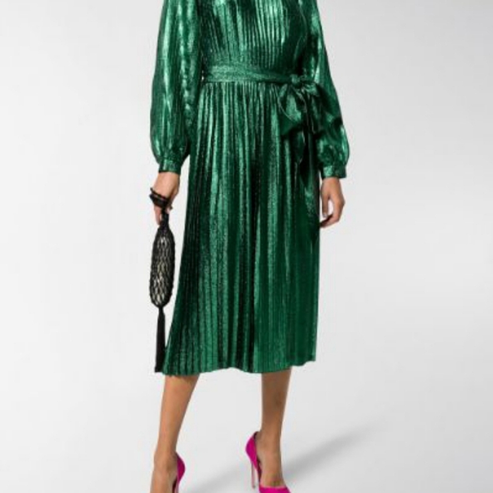 Marc Jacobs Emerald Green Runway Dress from Fall 2019 - Picture 3 of 16
